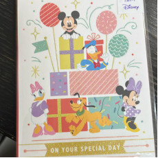 Disney 生日卡