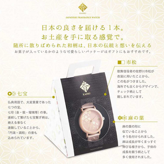 日本製kaoru 香氛手錶